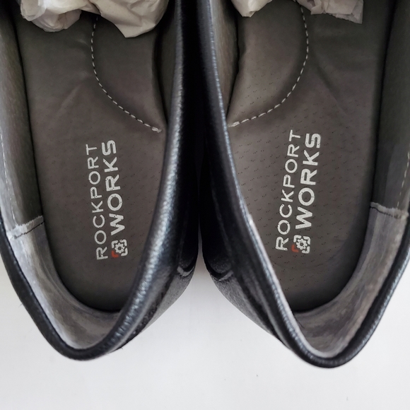 Rockport Women's Top Shore Work Shoe, Black, 6 - Picture 6 of 9